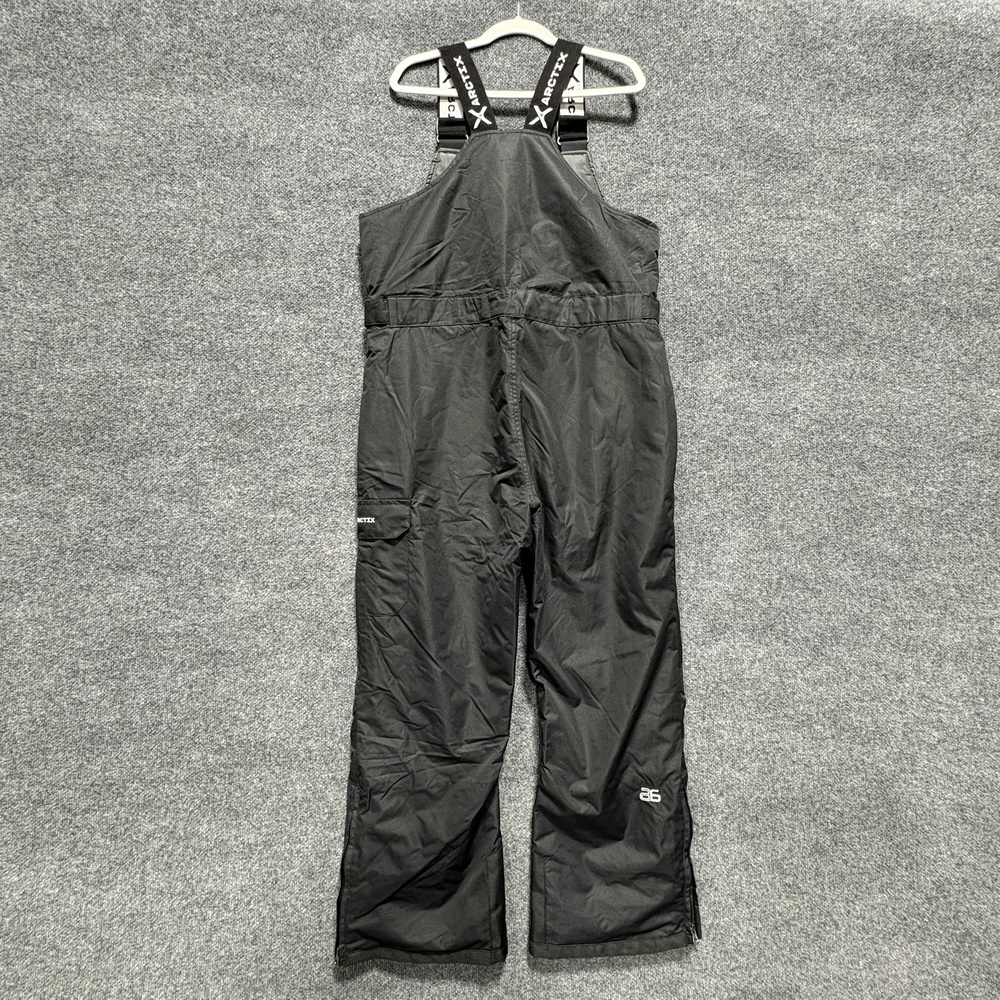 Arctix Snow Pants Mens Large Black Insulated Thermal Bib Ski Water Resistant